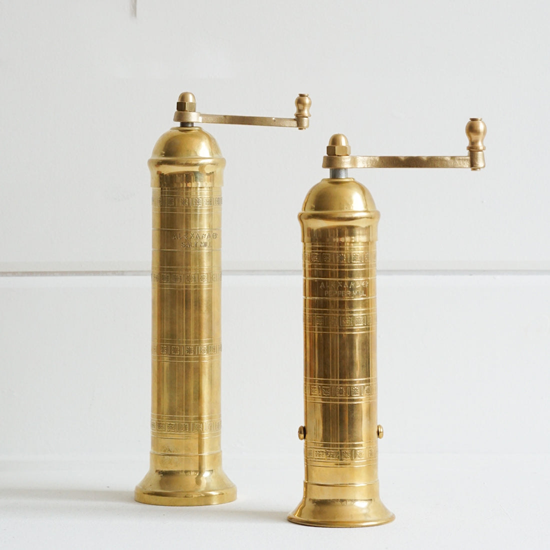 Brass Pepper Mill