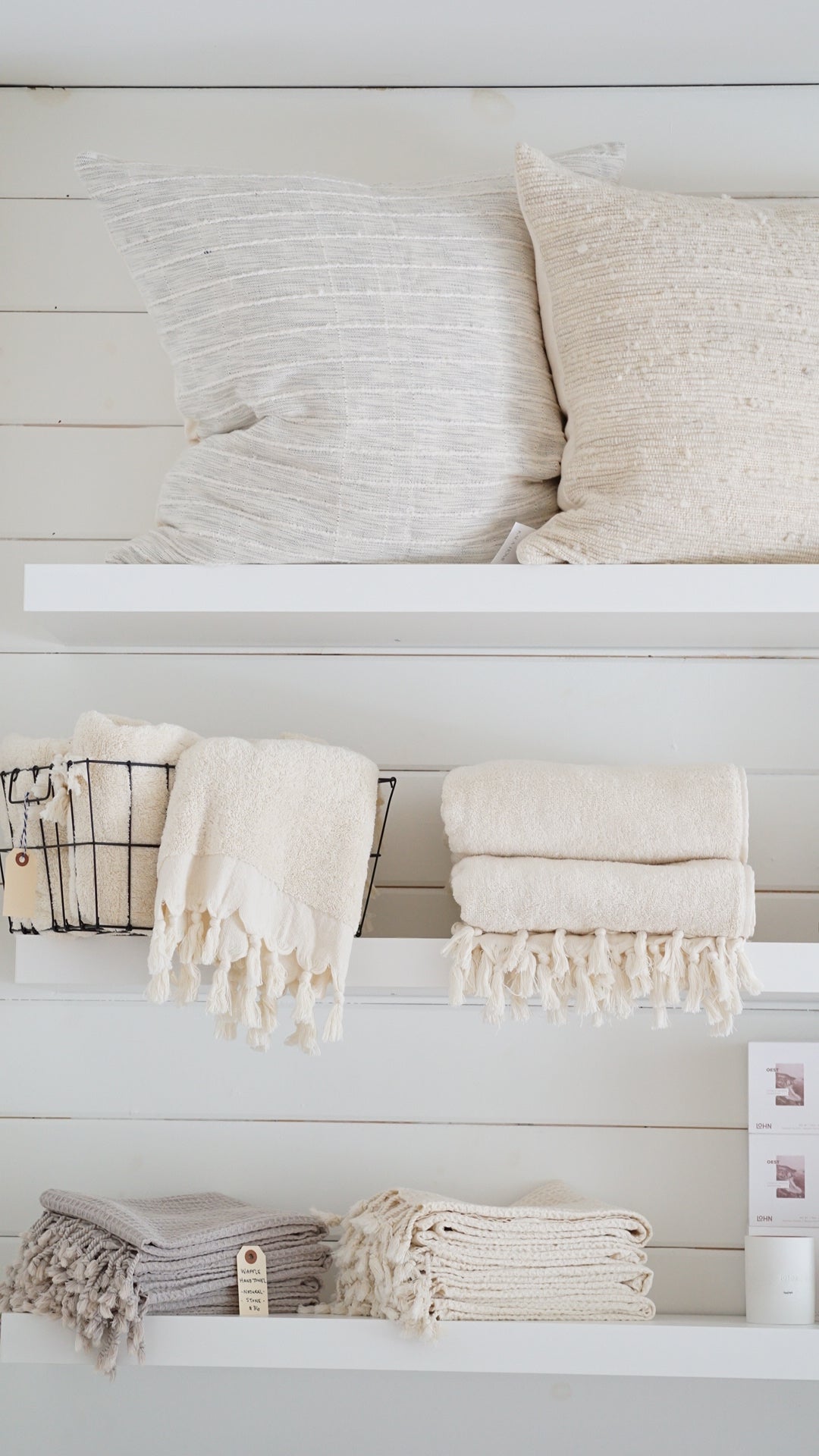 Natural Terry Towel | Hand Towel