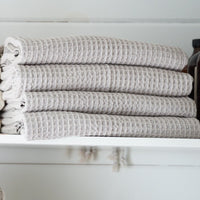 Stone Waffle Towel | Bath Towel