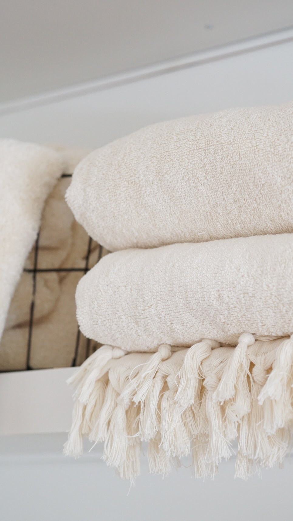 Natural Terry Towel | Hand Towel