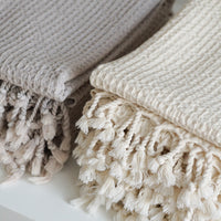Stone Waffle Towel | Bath Towel