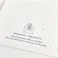 Missing You - Plantable Greeting Card