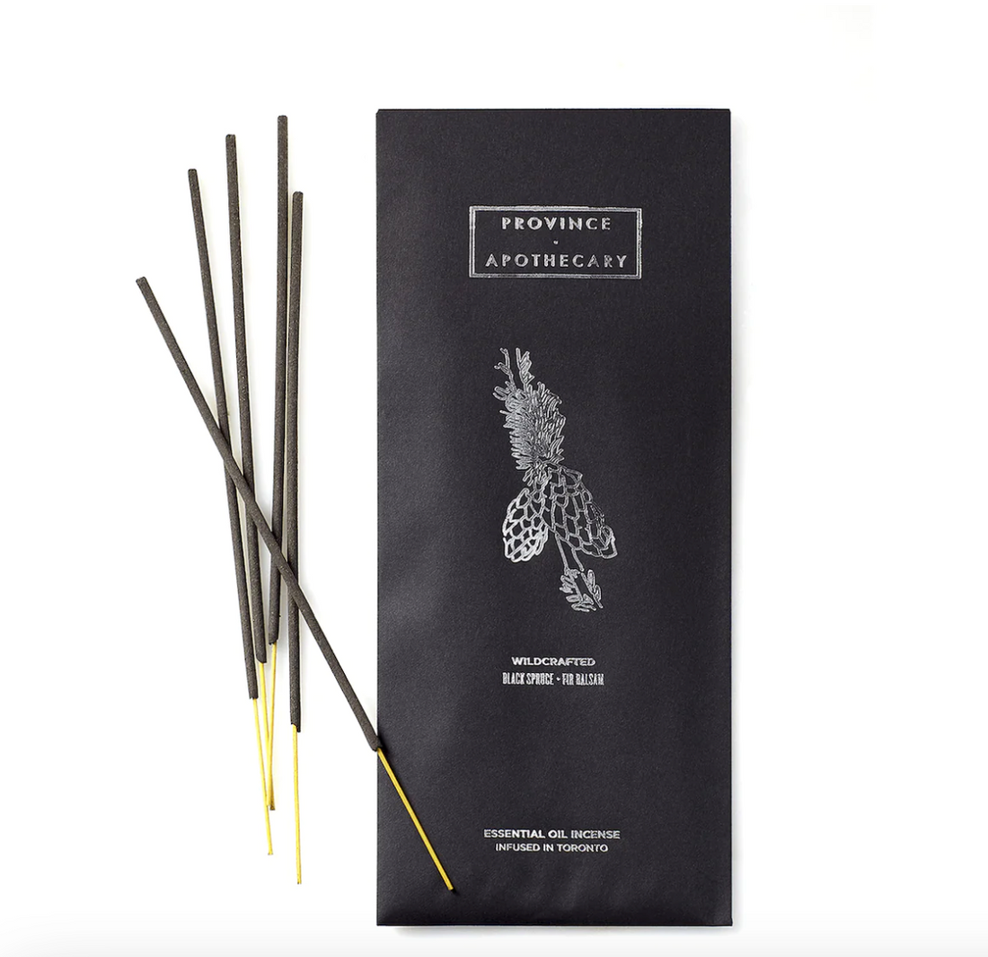 Black Spruce + Fir Balsam Essential Oil Incense