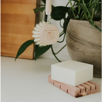 Solid Dish Soap Bar | Bergamot & Lime