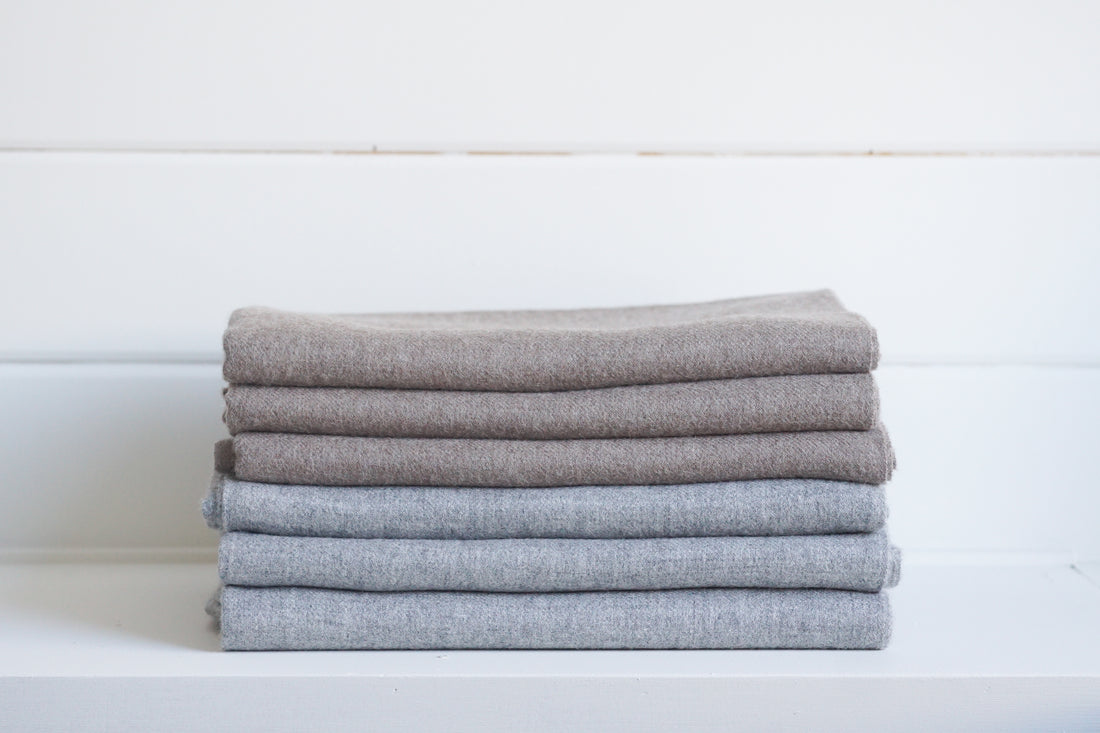 Alpaca Throw - Grey