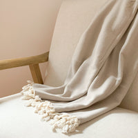 Pebble Throw Beige