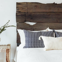 Kala Collective - La Laguna Pillow Lumbar - Indigo & Ivory - Natural Dye Cotton