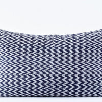 Kala Collective - La Laguna Pillow - Indigo & Ivory - Natural Dye Cotton