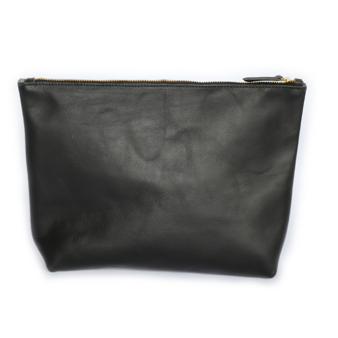 Lily Zip Bag Large - Black