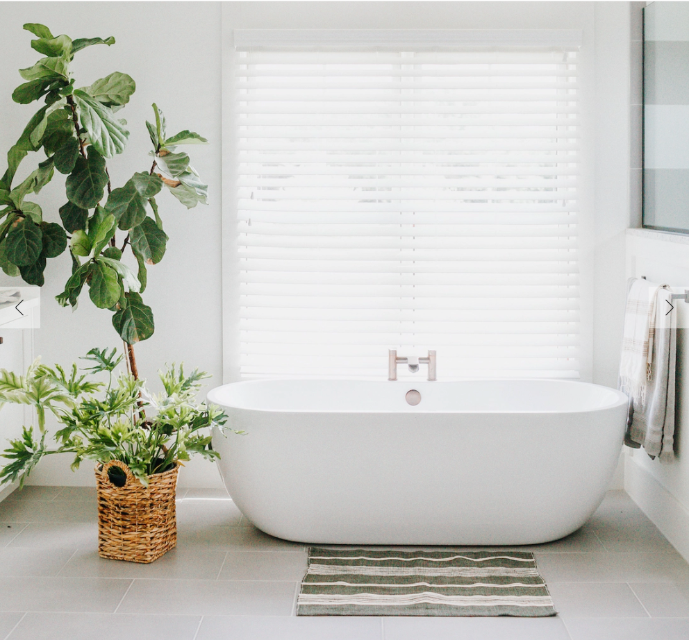 Aden Cotton Bath Mat - Grey & Ivory