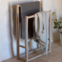 Double Sided Throw - Charcoal