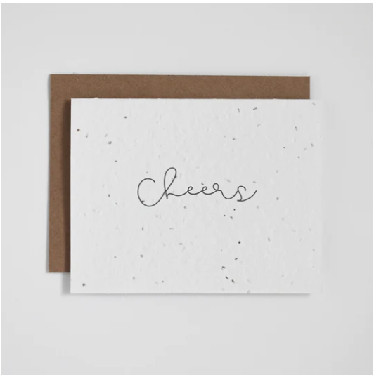 Cheers - Plantable Greeting Card