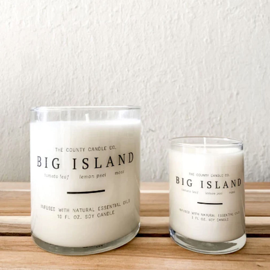 Big Island Candle | Tomato leaf, Lemon Peel, Moss