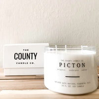Picton Candle | Bergamot, Ambergris & Vetiver