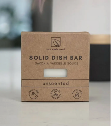 Solid Dish Soap Bar | Unscented