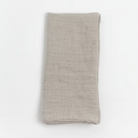 Linen Dinner Napkin - Flax Set of 4