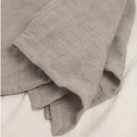 Linen Dinner Napkin - Flax Set of 4