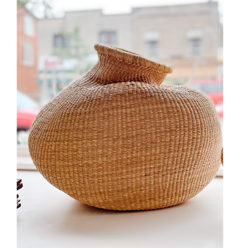 Woven Vase | Natural | Small