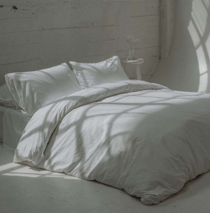 The Crisp Sheet Set | Chalk