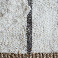 Ivory & Grey Accent Rug - Multiple Sizes