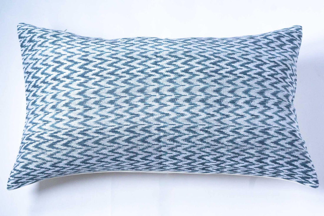 Sacatinta Throw Pillow Cover | Kala Collective | Natural Dye | 16x26