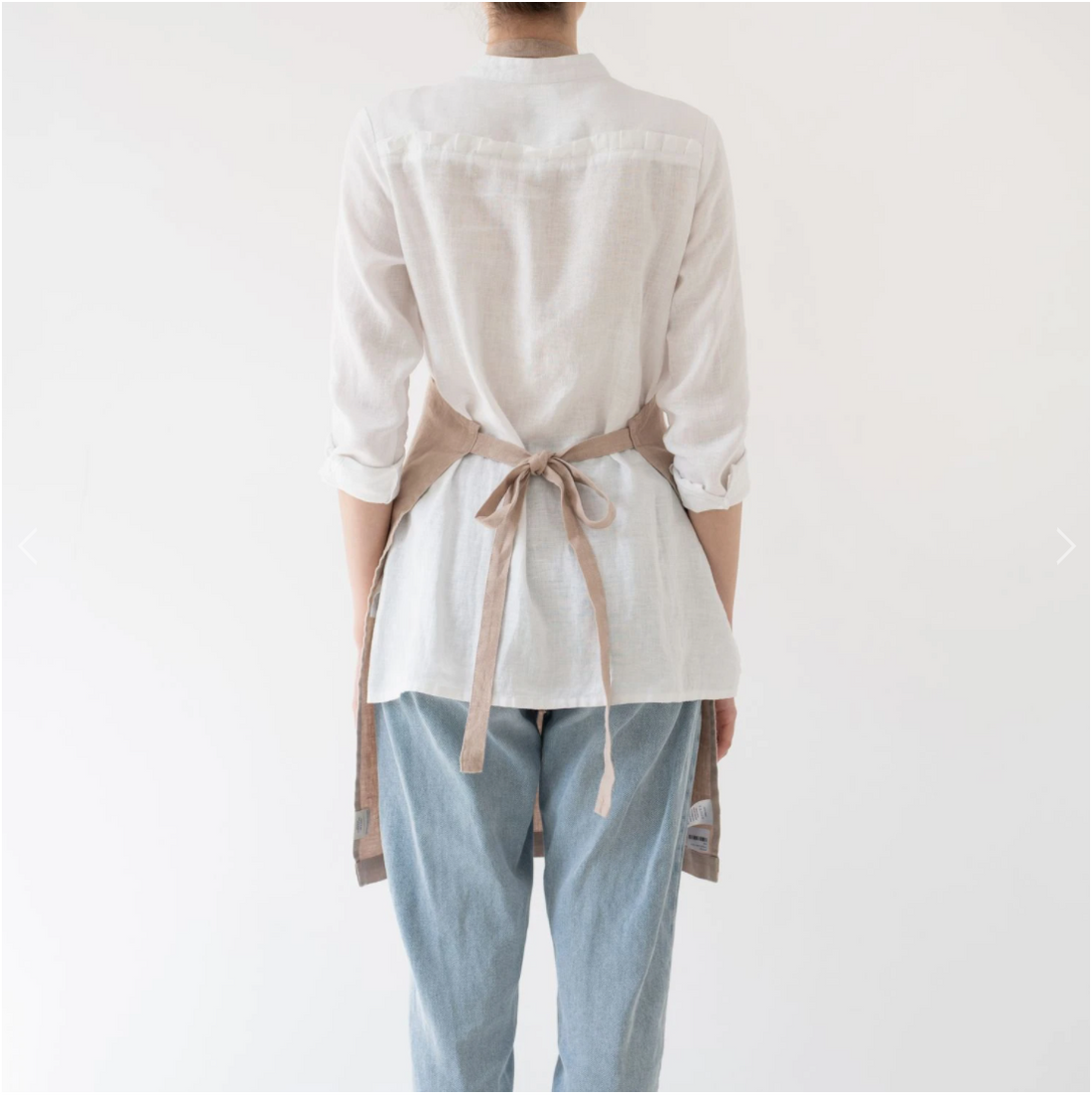 Linen Daily Apron - Portobello